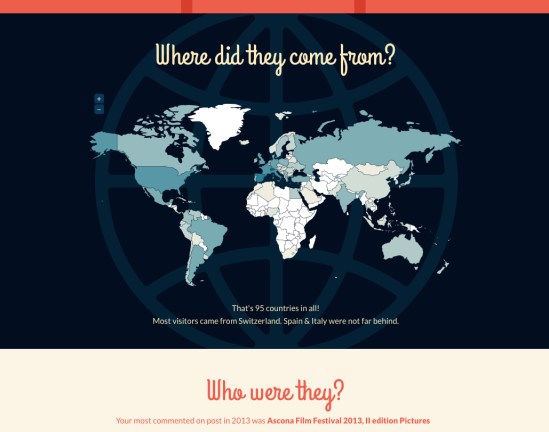 global visits 95 countries